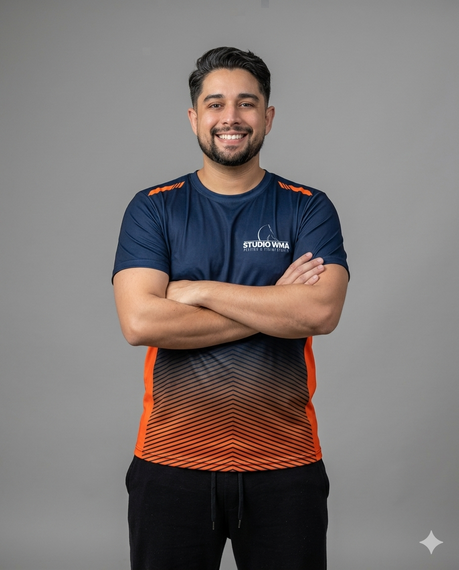 Alex Pinto, Fisioterapeuta e fundador do Studio WMA